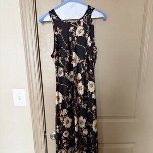 MELLODAY Paisley Bias Midi Dress